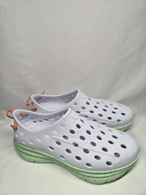 Kane Revive Shoes White Spring Speckle Vented Rubber Sneakers Size US M 6/W 8